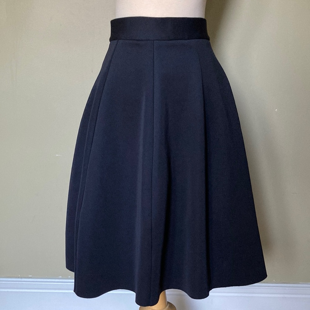 COS Black A-Line Skirt